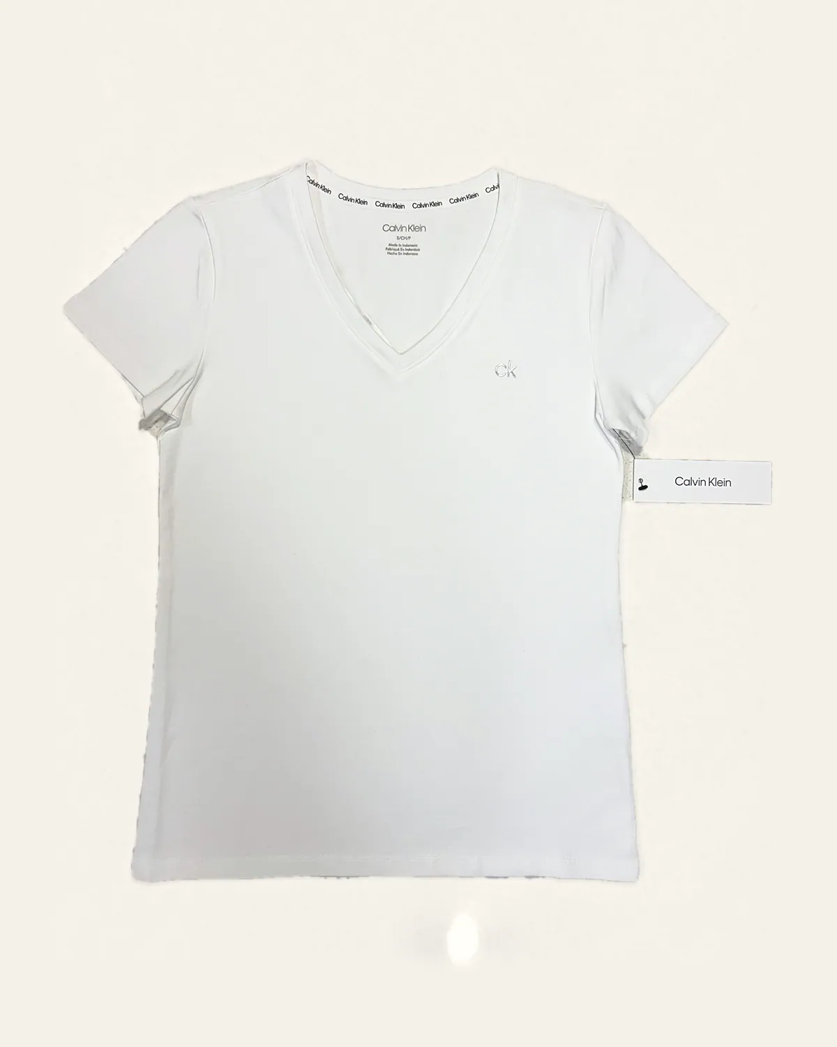 Remera Calvin Klein blanco