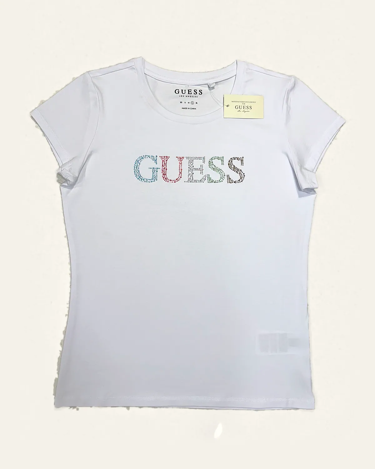 Remera Guess blanco