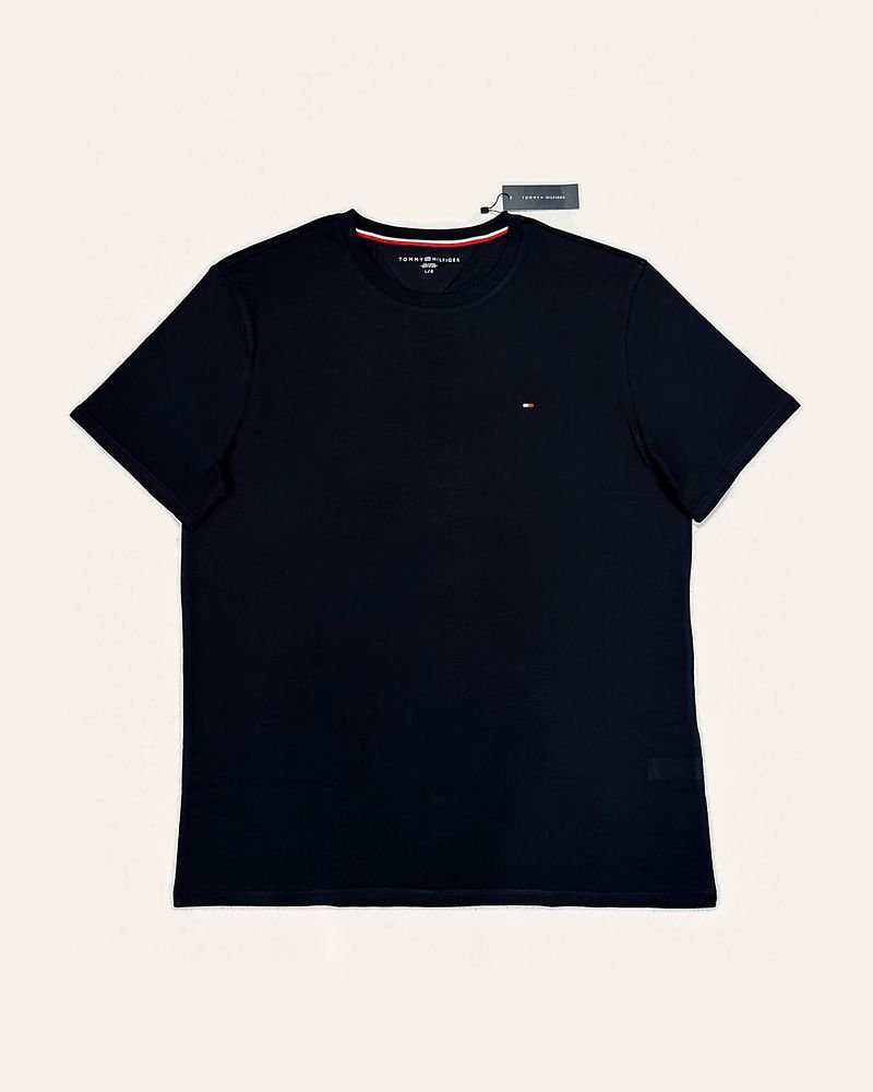 Remera Tommy Hilfiger Guess negro