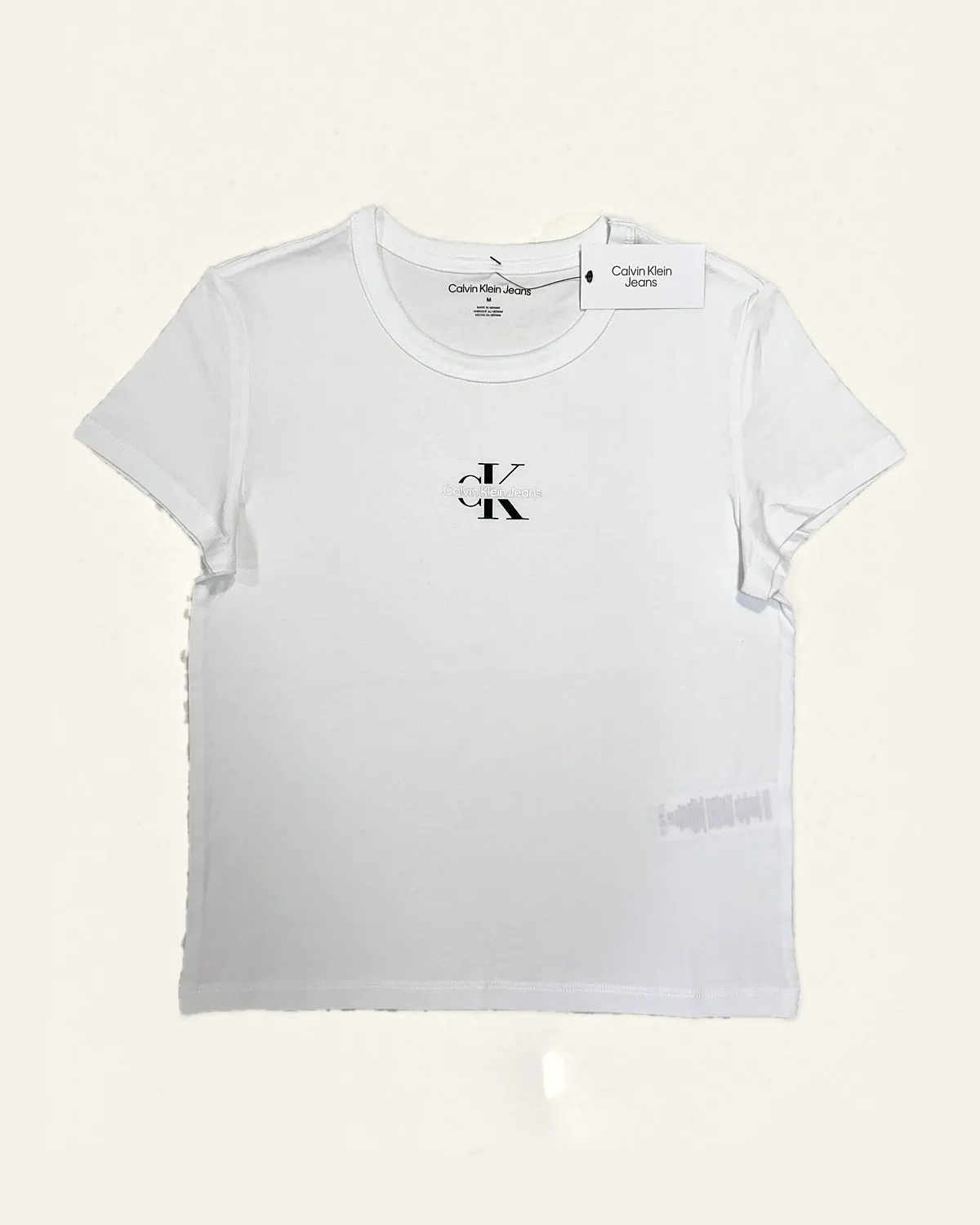 Remera Calvin Klein blanco