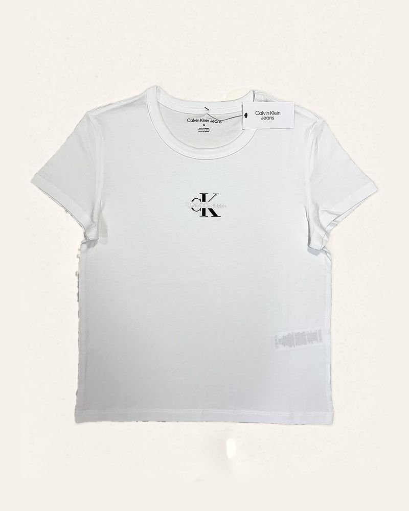 Remera Calvin Klein blanco
