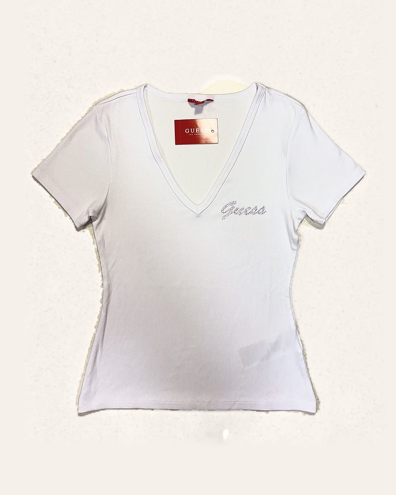 Remera Guess blanco