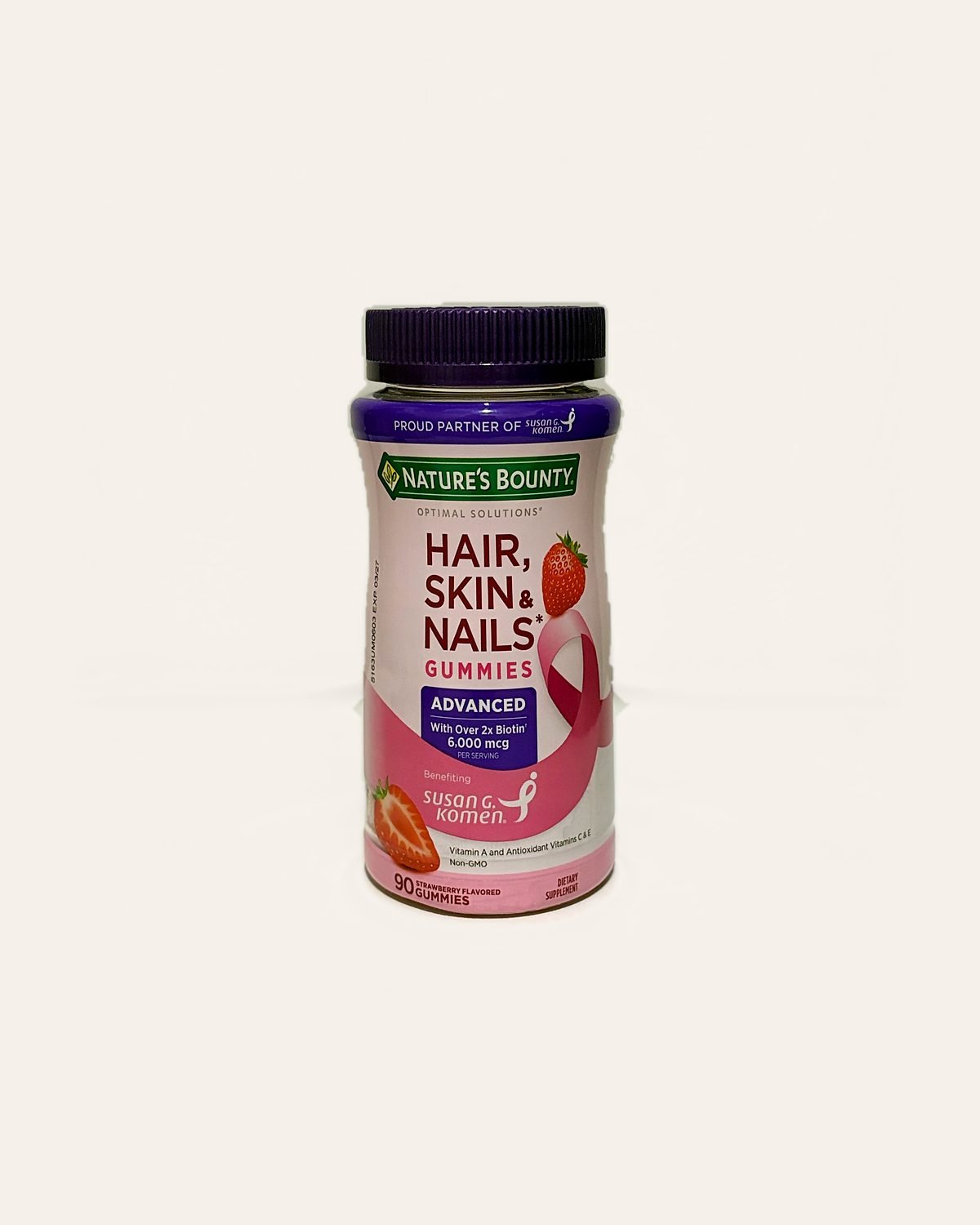 Gummies Hair, Skin y Nails 